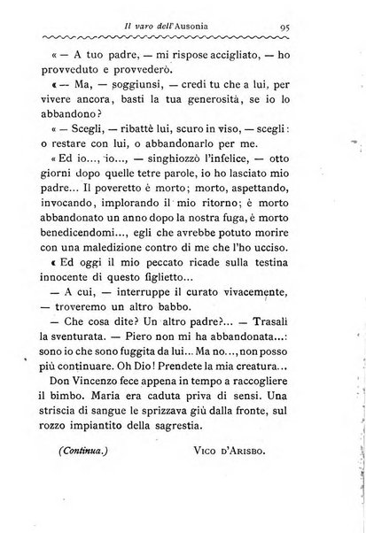 La lettura illustrata diretta da Vico d'Arisbo