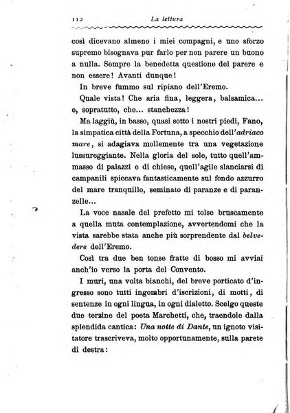 La lettura illustrata diretta da Vico d'Arisbo