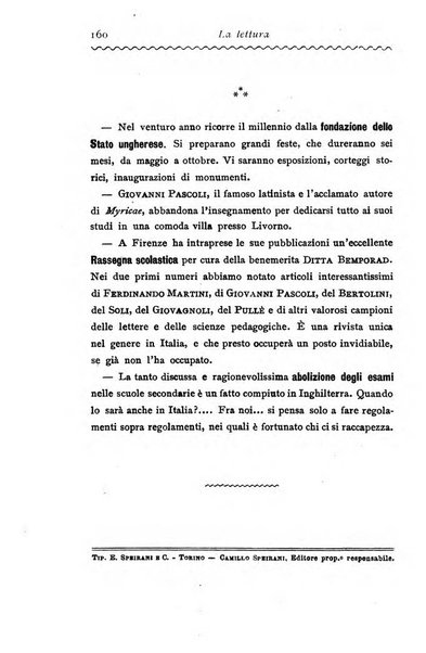 La lettura illustrata diretta da Vico d'Arisbo