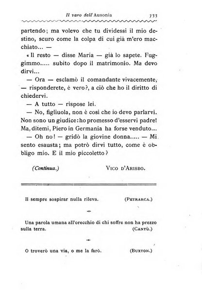 La lettura illustrata diretta da Vico d'Arisbo