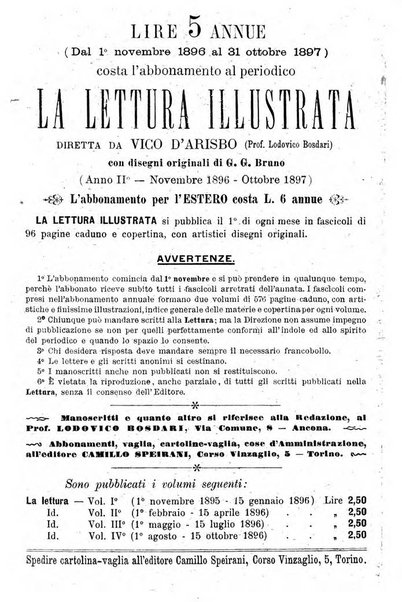 La lettura illustrata diretta da Vico d'Arisbo