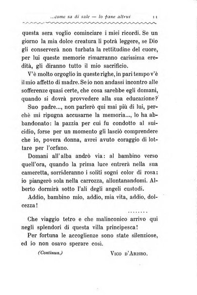 La lettura illustrata diretta da Vico d'Arisbo