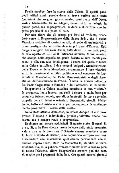 Opera le scuole d'oriente bullettino periodico