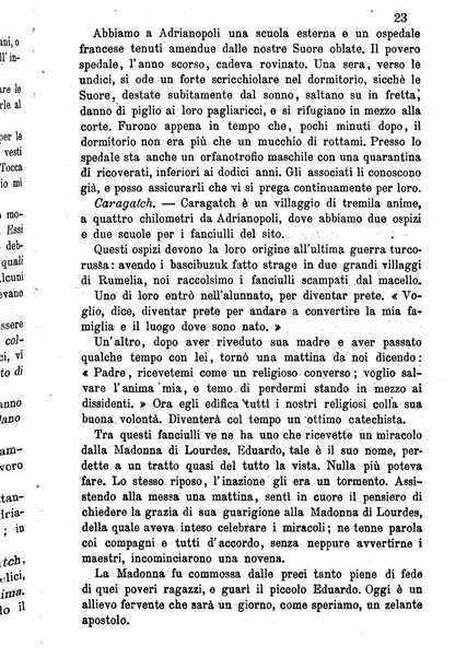 Opera le scuole d'oriente bullettino periodico