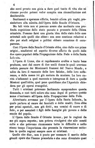 Opera le scuole d'oriente bullettino periodico