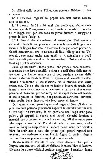 Opera le scuole d'oriente bullettino periodico