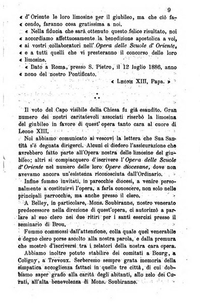 Opera le scuole d'oriente bullettino periodico