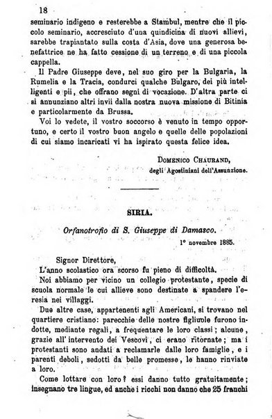 Opera le scuole d'oriente bullettino periodico