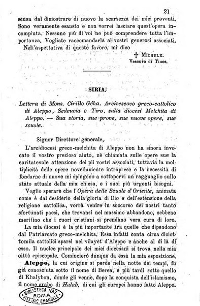 Opera le scuole d'oriente bullettino periodico