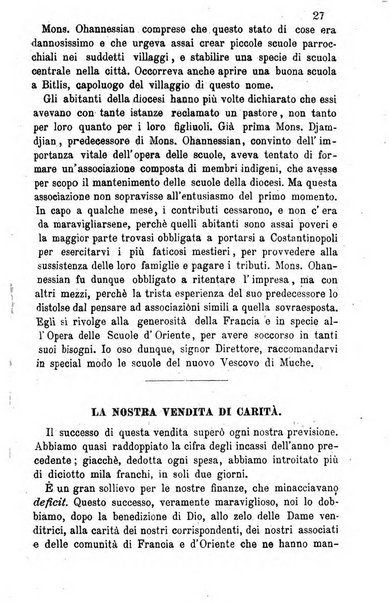 Opera le scuole d'oriente bullettino periodico