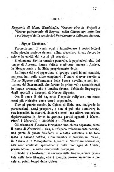 Opera le scuole d'oriente bullettino periodico