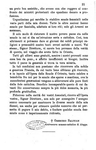 Opera le scuole d'oriente bullettino periodico