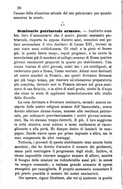 Opera le scuole d'oriente bullettino periodico