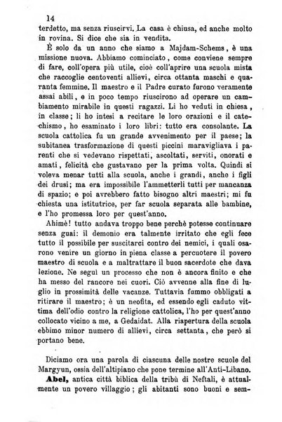 Opera le scuole d'oriente bullettino periodico