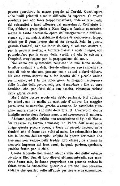 Opera le scuole d'oriente bullettino periodico