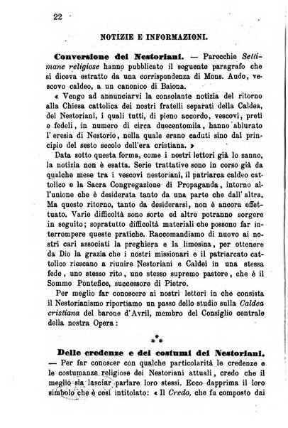 Opera le scuole d'oriente bullettino periodico