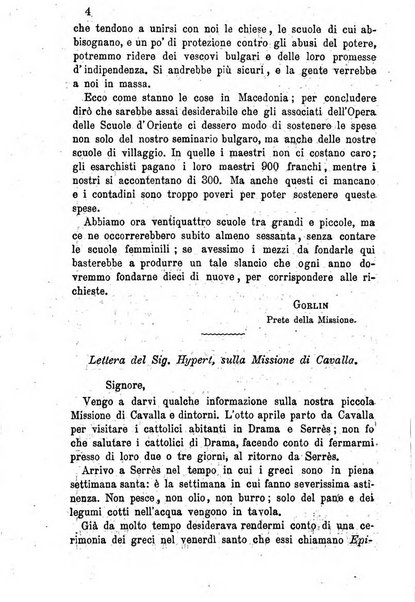 Opera le scuole d'oriente bullettino periodico