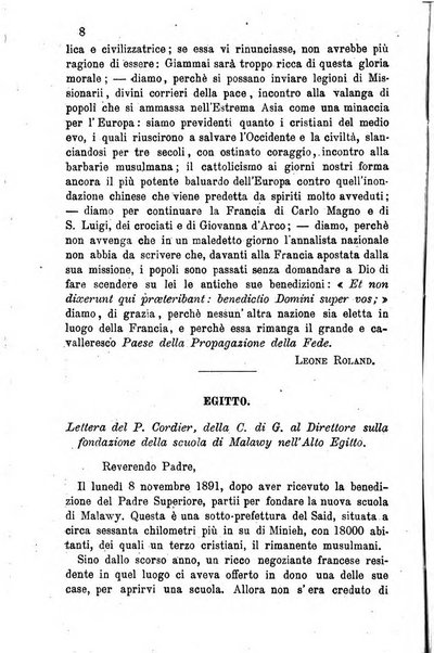 Opera le scuole d'oriente bullettino periodico