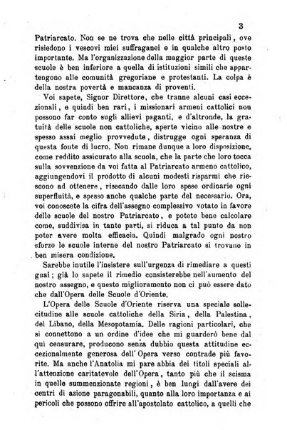 Opera le scuole d'oriente bullettino periodico