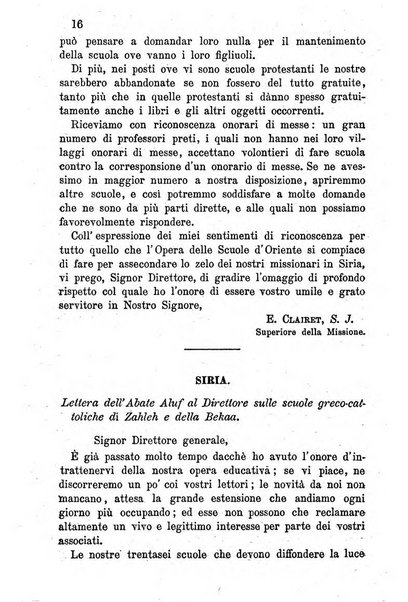 Opera le scuole d'oriente bullettino periodico