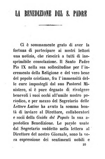 La guida del popolo letture famigliari per l'educazione del popolo e della gioventù