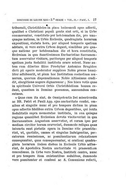 La voce di Leone 13. nei giorni del dolore ossia discorsi pronunciati in Vaticano