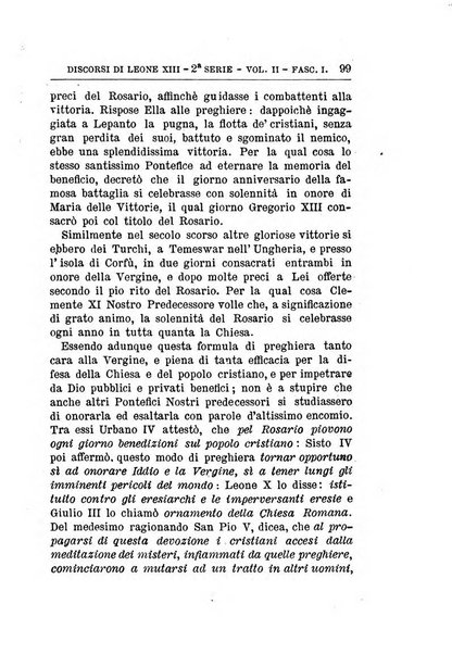 La voce di Leone 13. nei giorni del dolore ossia discorsi pronunciati in Vaticano