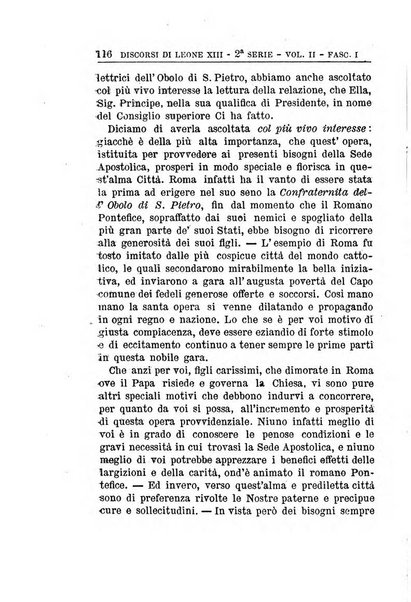 La voce di Leone 13. nei giorni del dolore ossia discorsi pronunciati in Vaticano