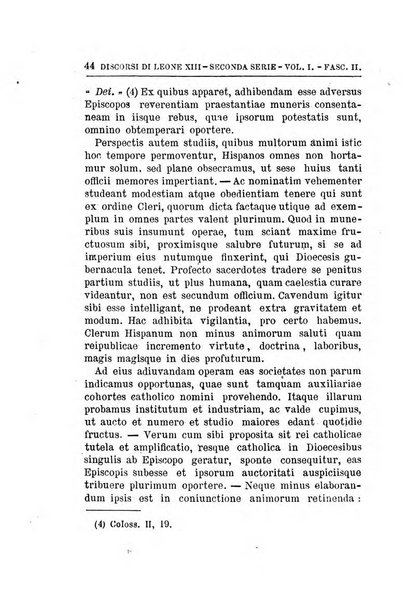 La voce di Leone 13. nei giorni del dolore ossia discorsi pronunciati in Vaticano