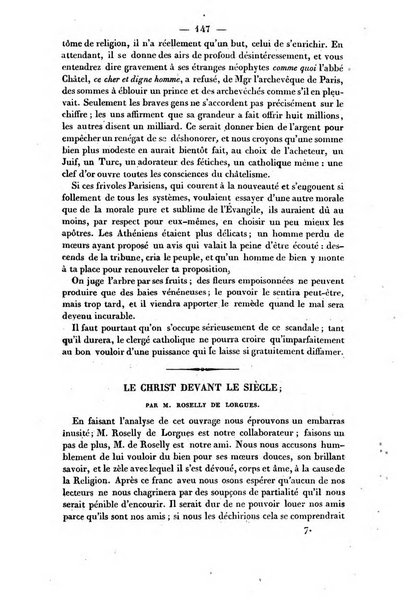 Le Moniteur de la religion sentinelle des moeurs journal hebdomadaire