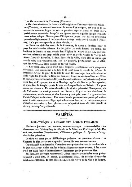 Le Moniteur de la religion sentinelle des moeurs journal hebdomadaire