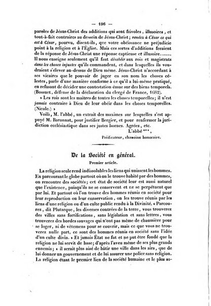 Le Moniteur de la religion sentinelle des moeurs journal hebdomadaire