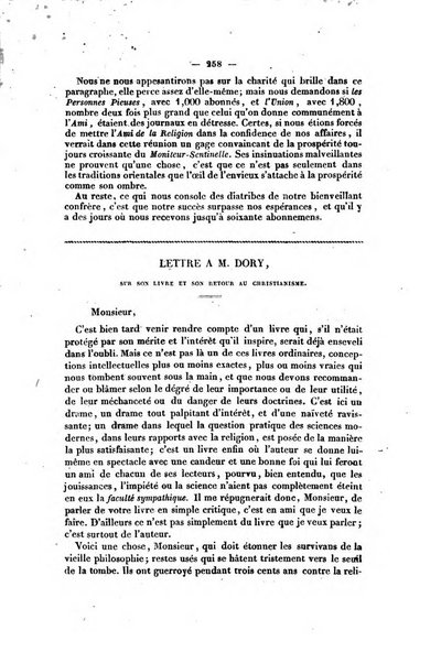 Le Moniteur de la religion sentinelle des moeurs journal hebdomadaire