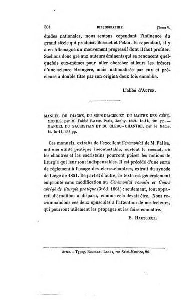 Revue des sciences ecclésiastiques