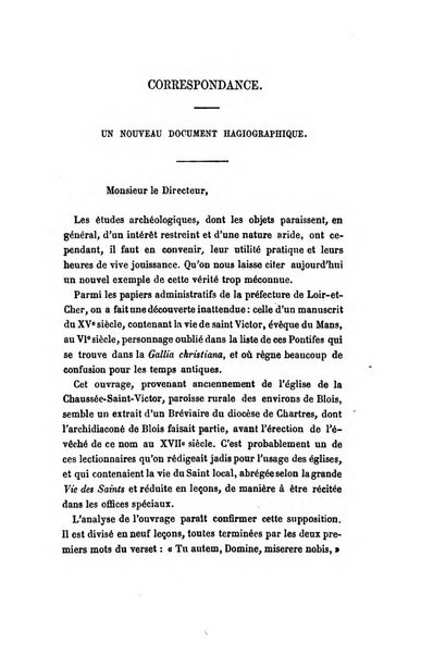 Revue des sciences ecclésiastiques