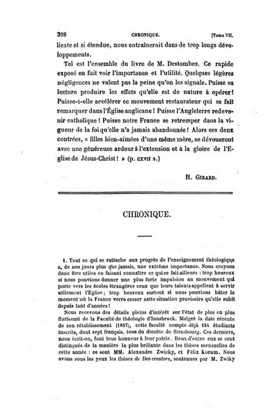 Revue des sciences ecclésiastiques