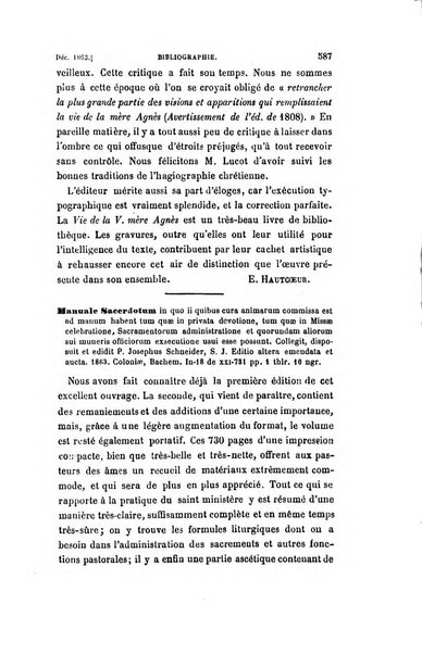 Revue des sciences ecclésiastiques