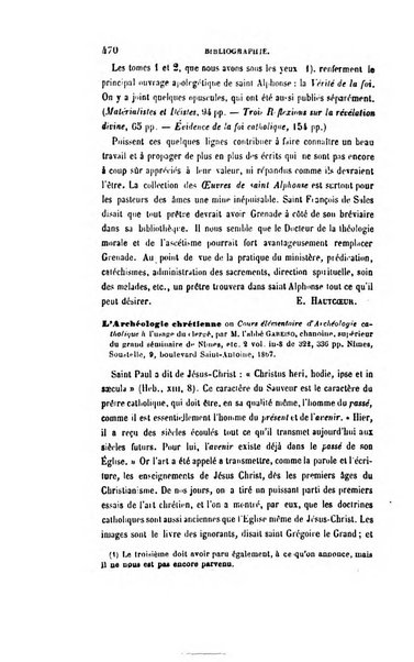 Revue des sciences ecclésiastiques