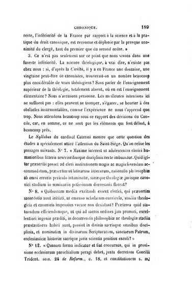 Revue des sciences ecclésiastiques