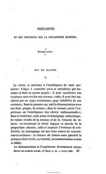 Revue des sciences ecclésiastiques