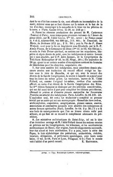 Revue des sciences ecclésiastiques