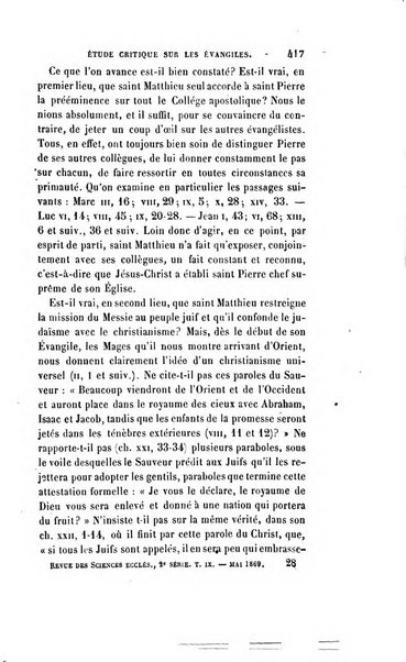 Revue des sciences ecclésiastiques