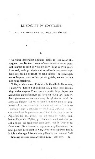 Revue des sciences ecclésiastiques