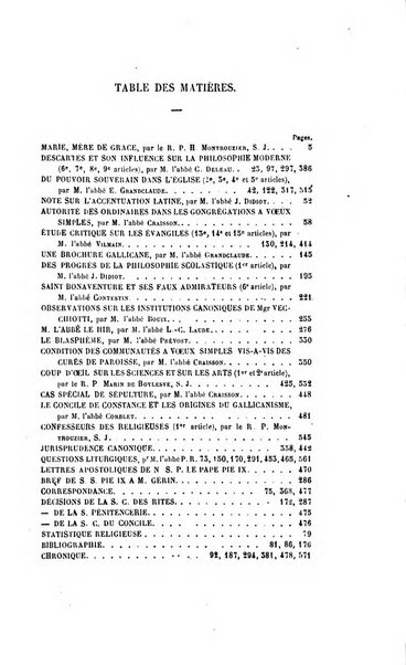 Revue des sciences ecclésiastiques