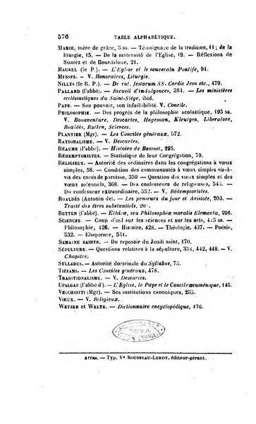 Revue des sciences ecclésiastiques