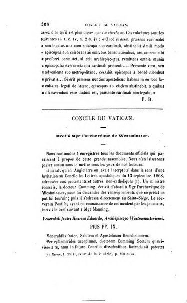 Revue des sciences ecclésiastiques