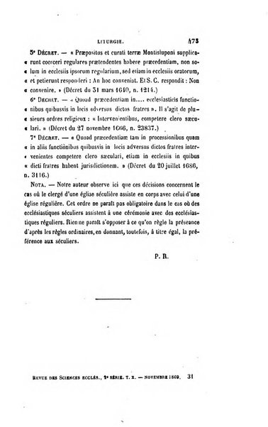 Revue des sciences ecclésiastiques