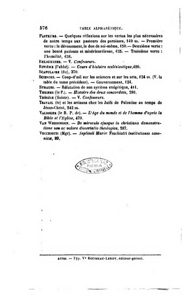 Revue des sciences ecclésiastiques