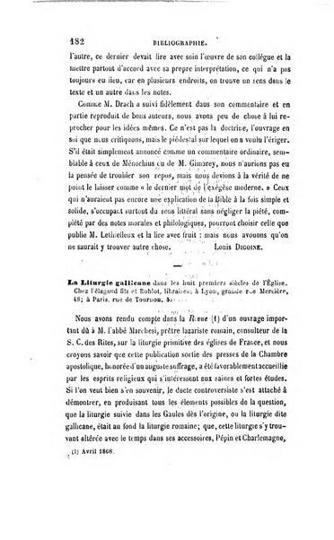 Revue des sciences ecclésiastiques