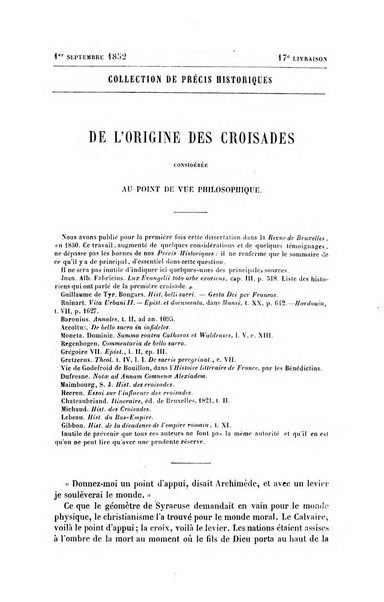 Collection de précis historiques mélanges littéraires et scientifiques